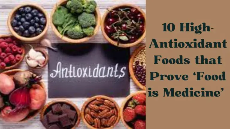 nourriture antioxydante