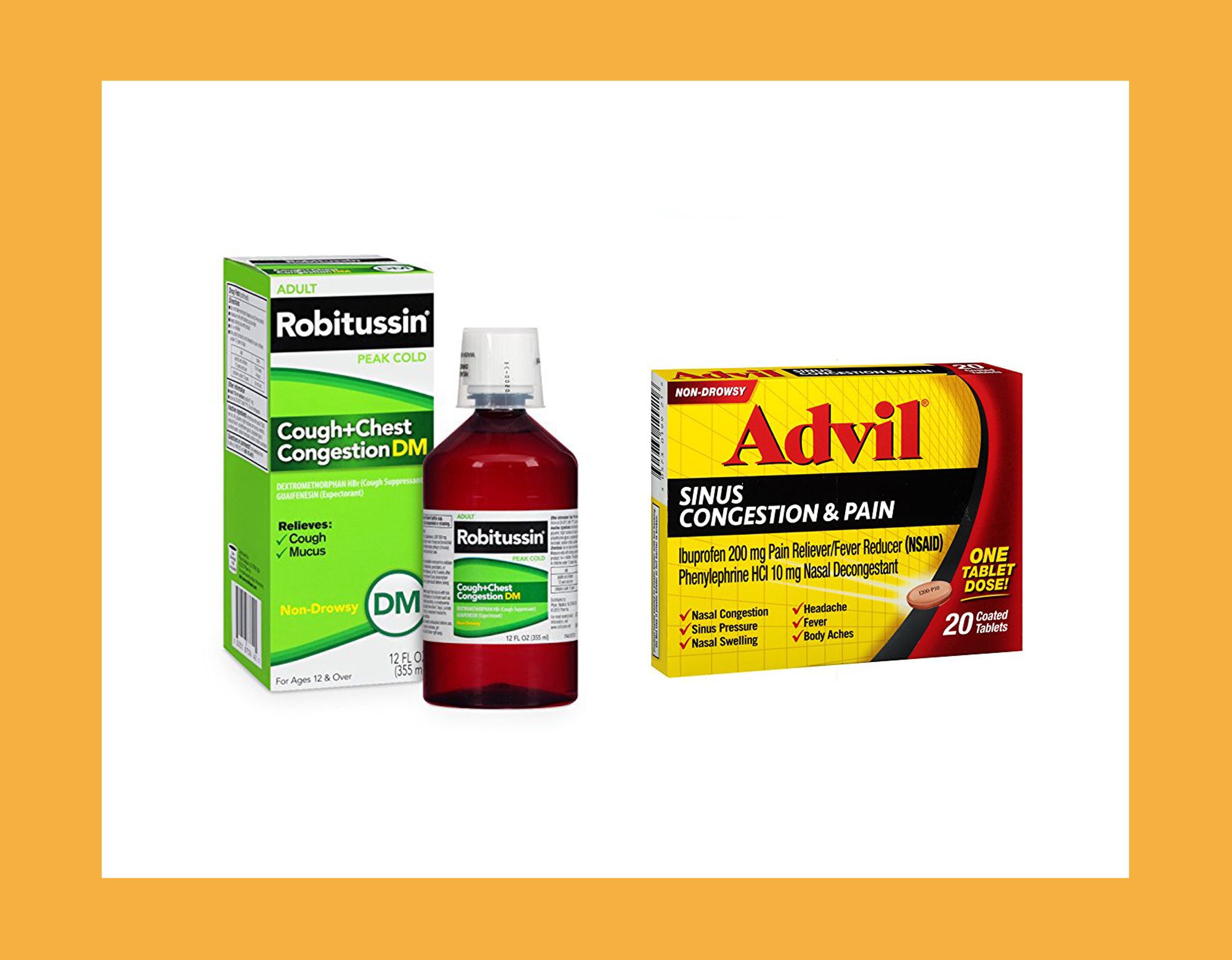 Los mejores medicamentos de venta libre para la tos y el resfriado.