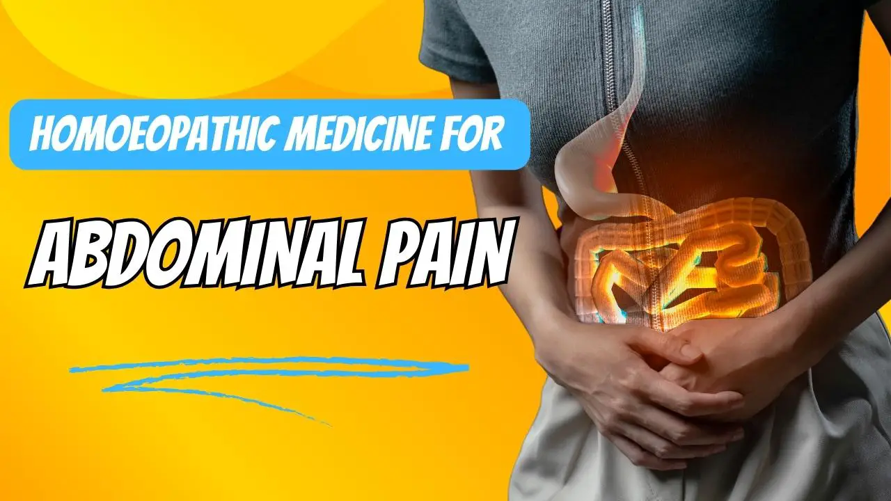 homoeopathic medicine for abdominal pain