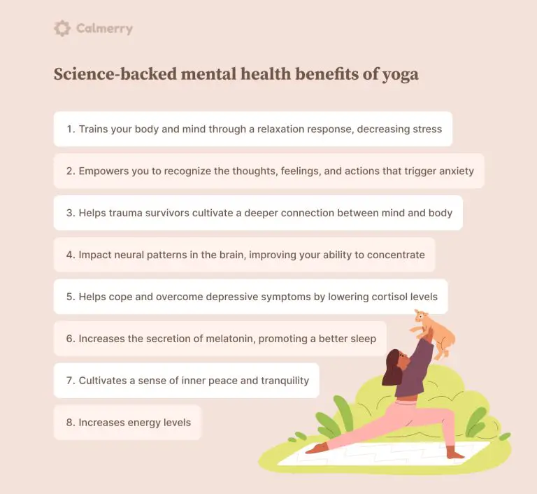 les bienfaits du yoga sur la santé mentale calment votre esprit